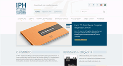 Desktop Screenshot of iph.org.br
